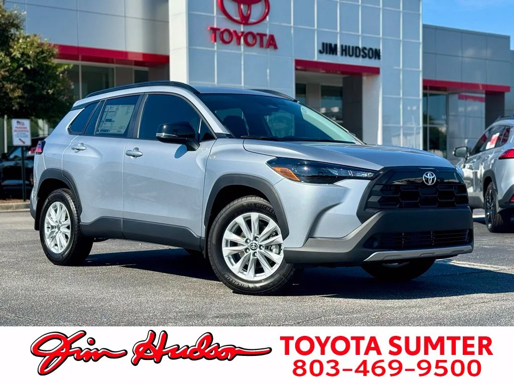 Sonic Silver 2026 Toyota Corolla Cross SUV / Crossover Front-Wheel Drive 