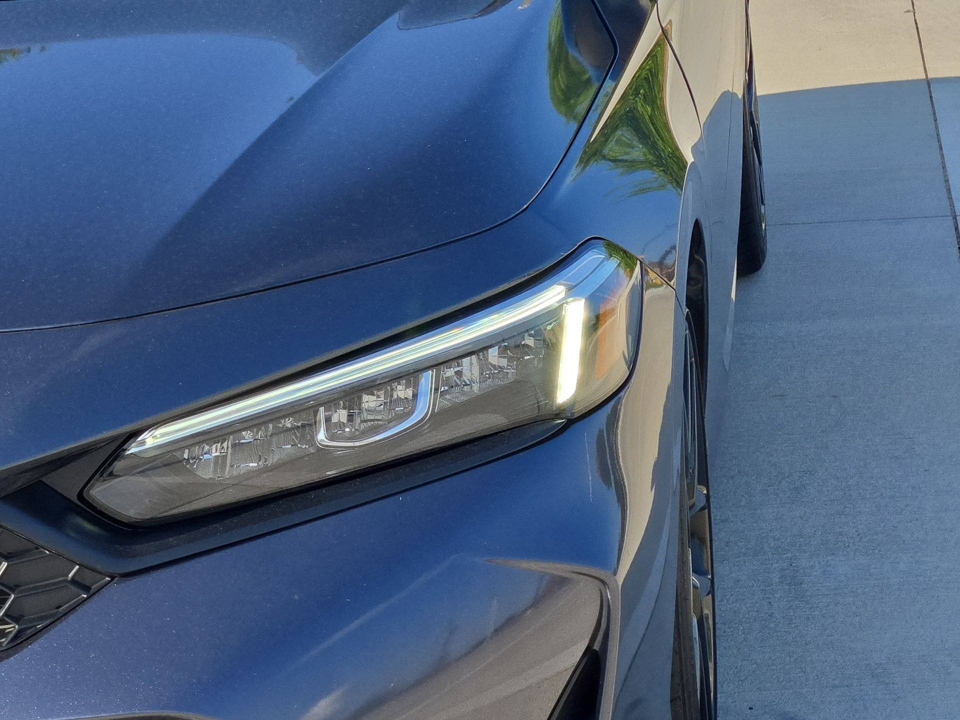 Certified Used 2025 Meteorite Gray Metallic Honda 4D SPORT image 9