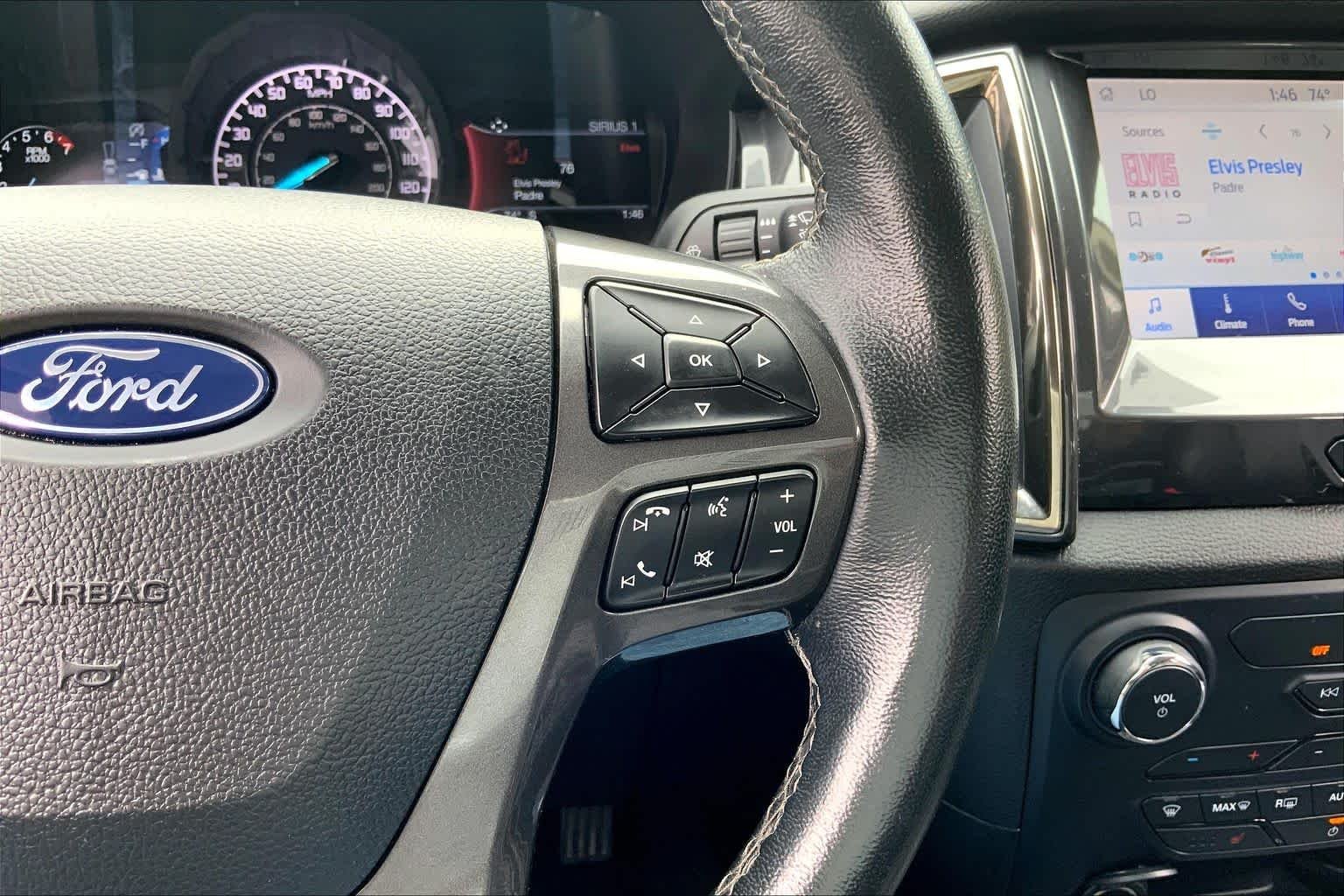 Used 2021 Shadow Black Ford LARIAT image 25