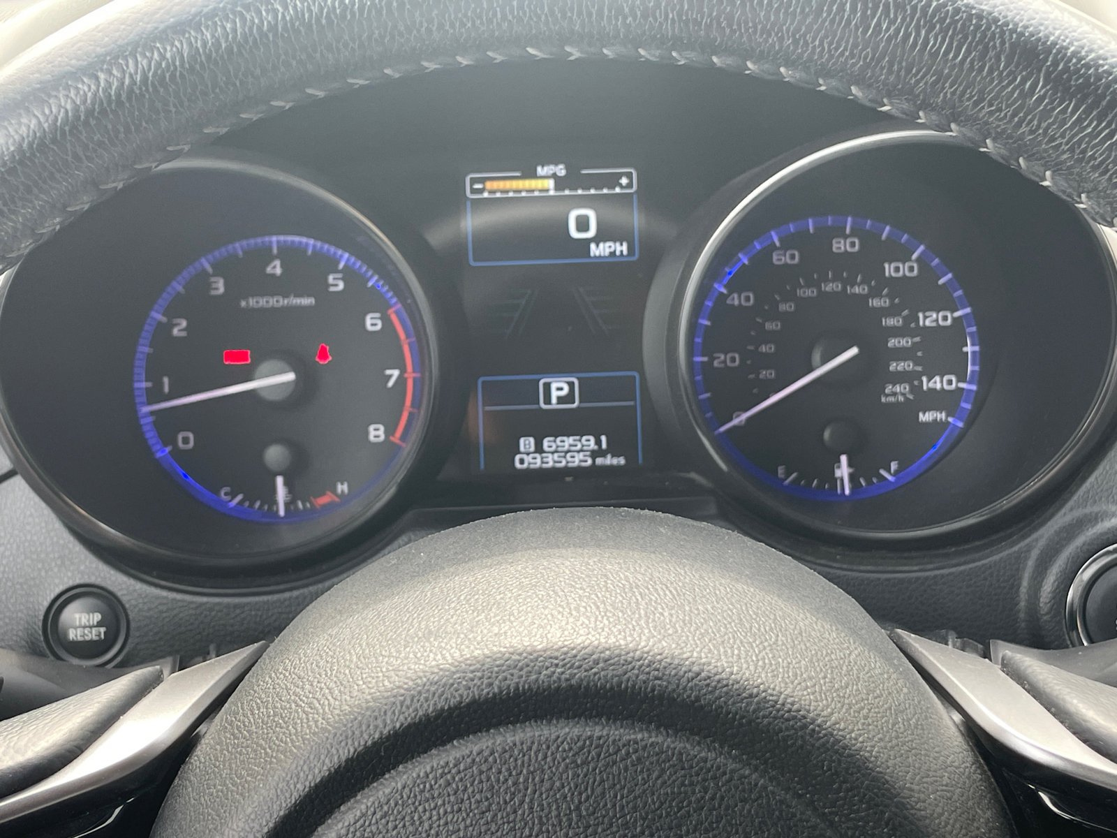 Used 2019 Magnetite Gray Metallic Subaru Limited image 13