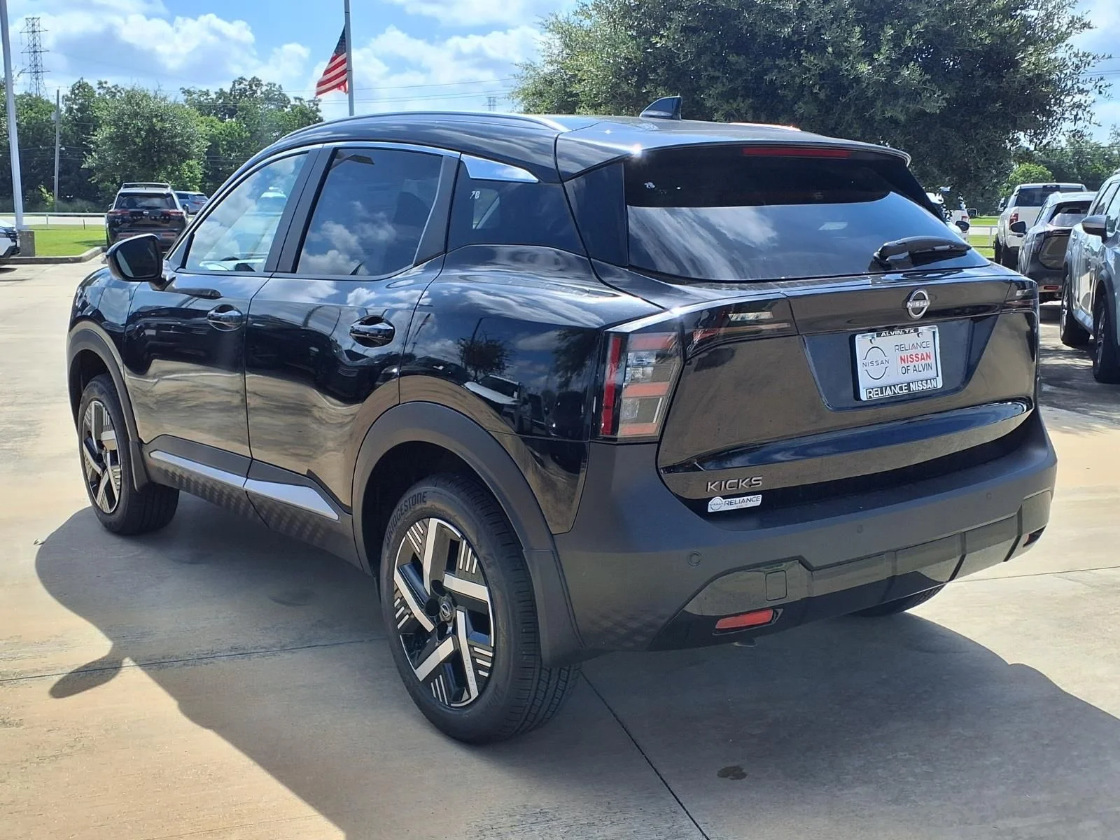 New 2026 Super Black Nissan SV image 2
