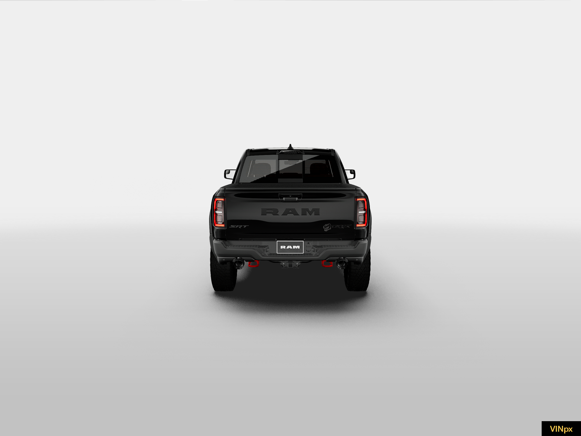 New 2027 Diamond Black Crystal Pearl-Coat Exterior Paint RAM TRX image 6