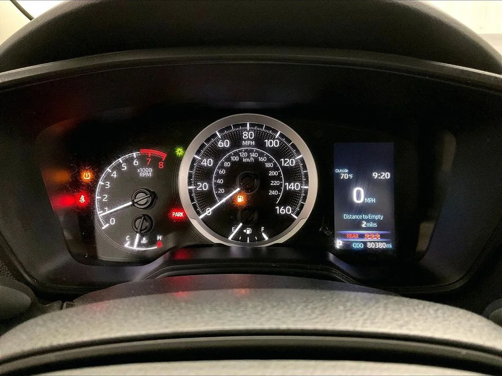 Used 2021 Red Toyota LE image 24
