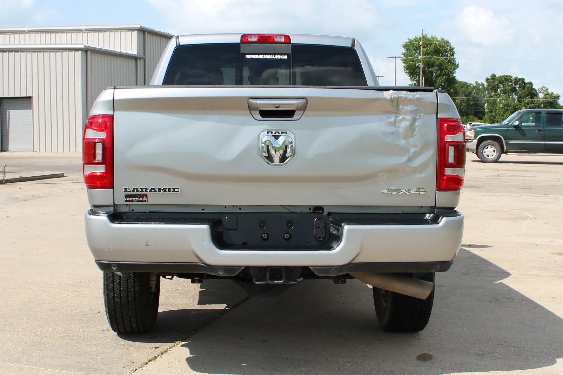 Used 2024 Billet Silver Metallic Clearcoat Ram Laramie 4x4 Crew Cab 6