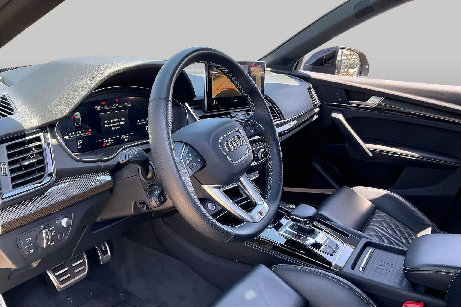Used 2023 Daytona Gray Pearl Effect Audi Prestige image 17