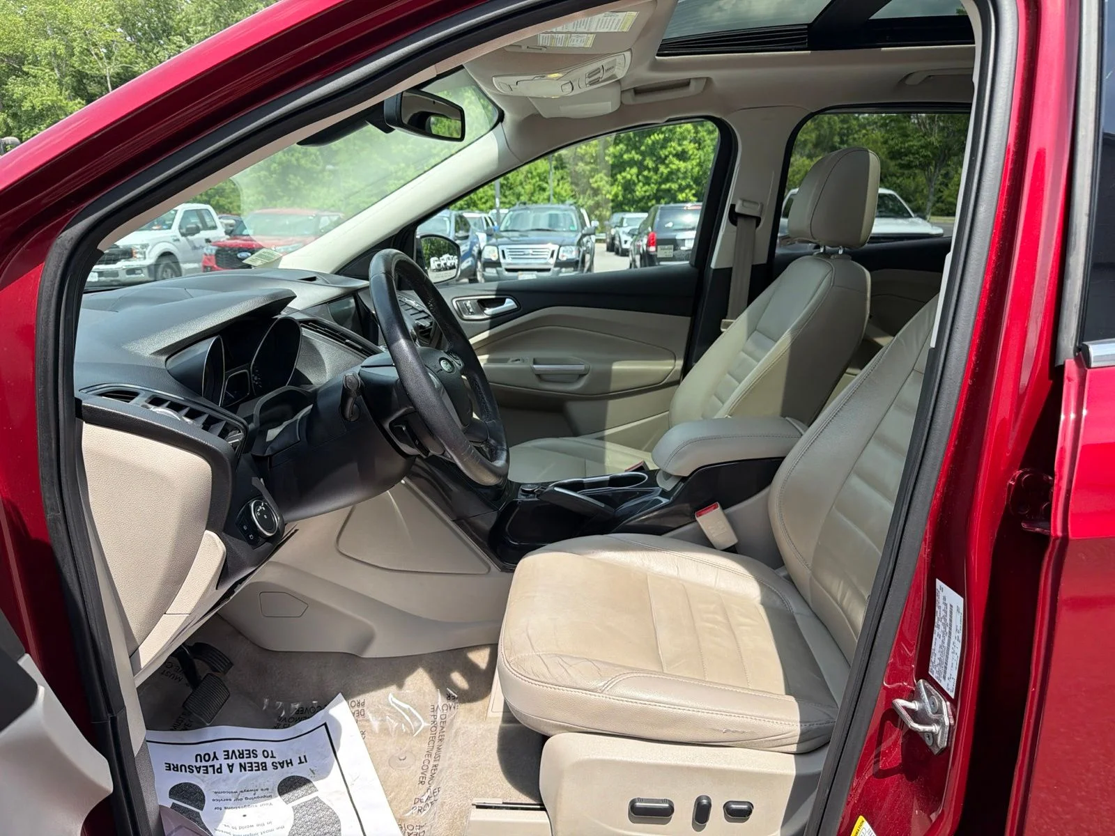 Used 2016 Red Ford Titanium image 9