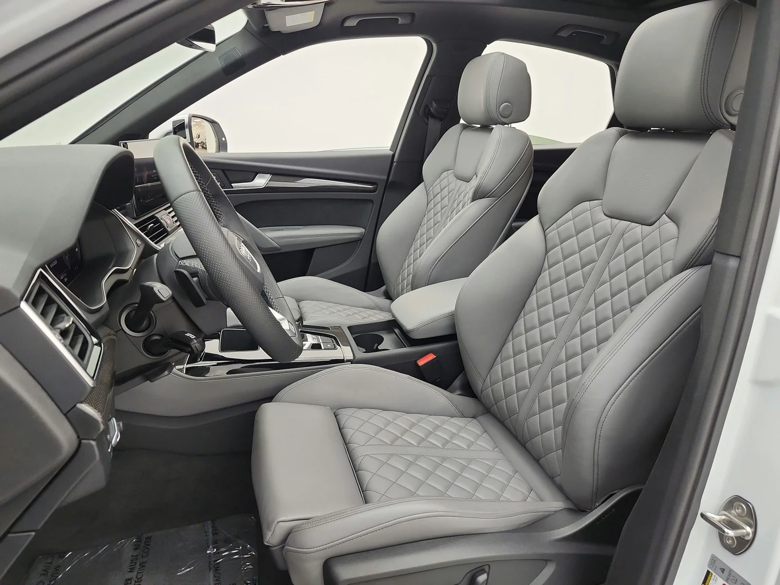 Used 2023 Glacier White Metallic Audi Premium Plus image 13