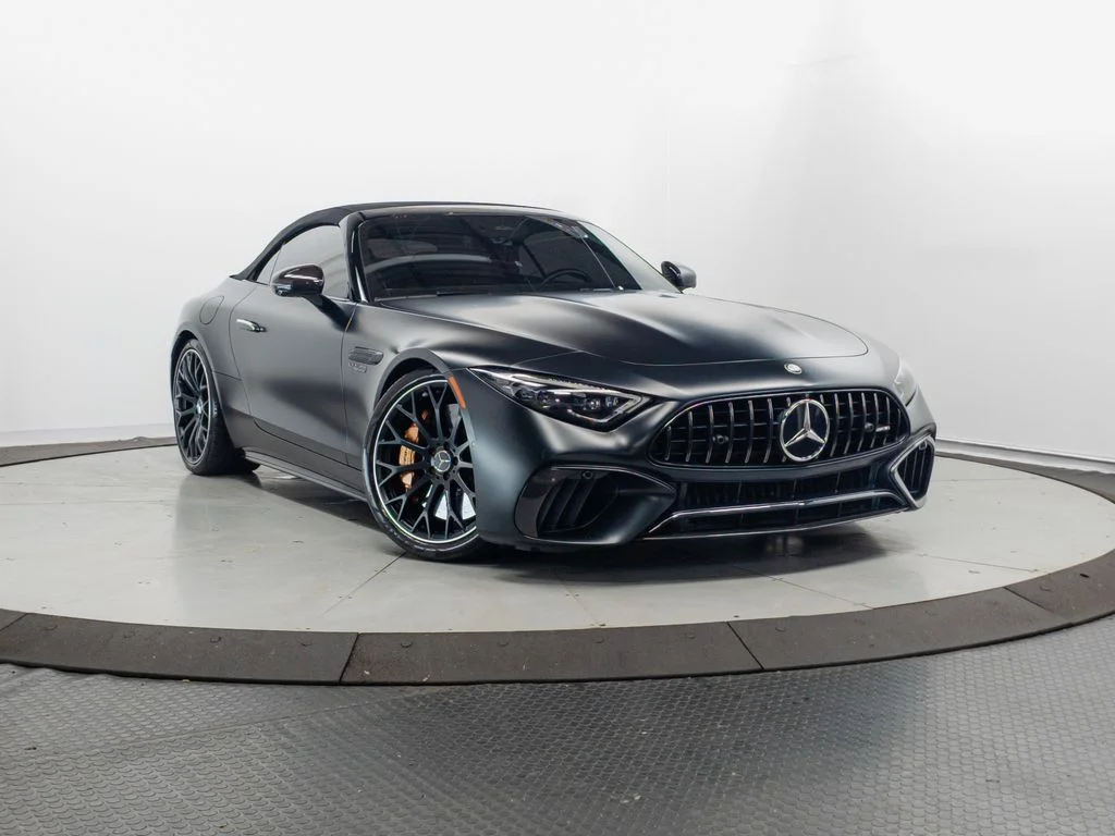 Used 2024 Black Mercedes-Benz SL 63 AMG® S E Performance image 1