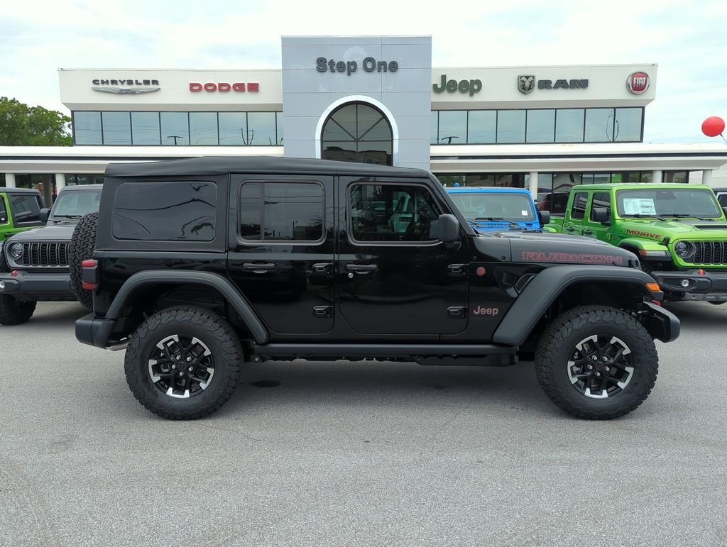 New 2026 Black Clear-Coat Exterior Paint Jeep Rubicon image 8