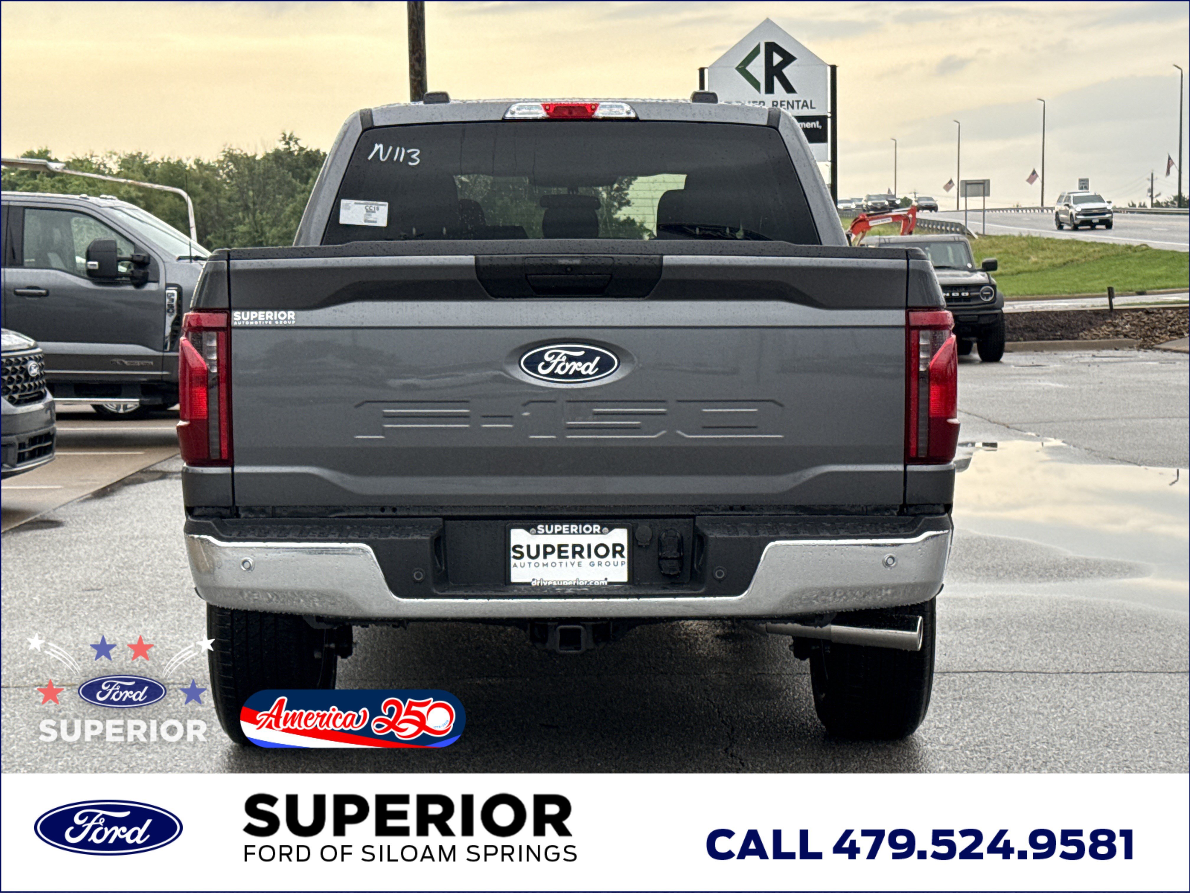 New 2026 Carbonized Gray Metallic Ford XLT image 5