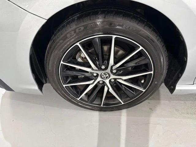 Used 2021 Silver Toyota SE image 5