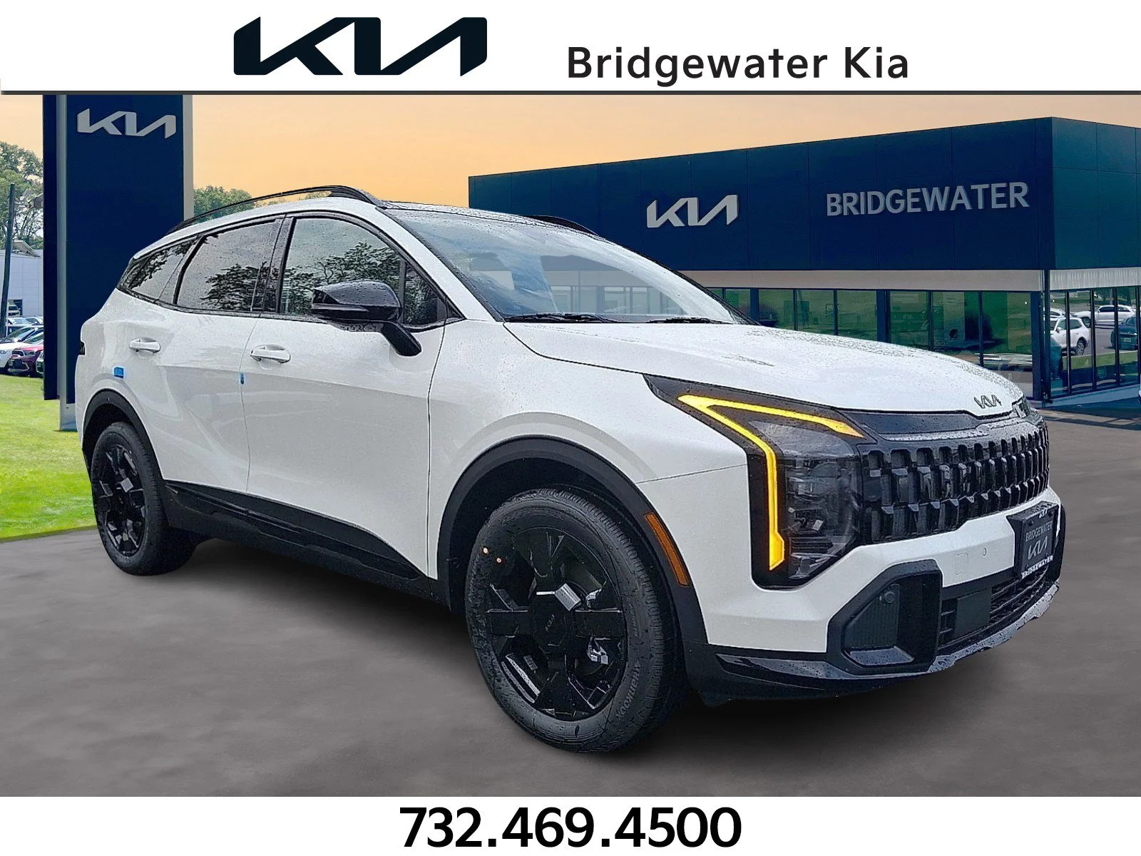 New 2027 Snow White Pearl Kia X-Line image 1