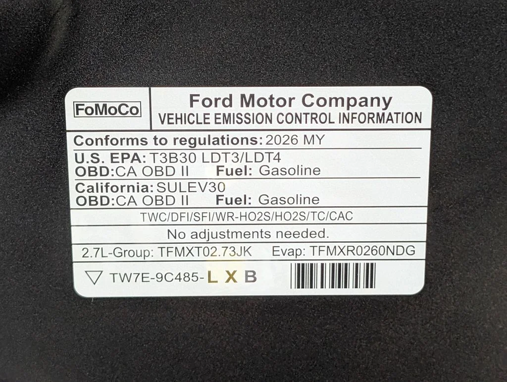 New 2026 Carbonized Gray Metallic Ford STX® image 25
