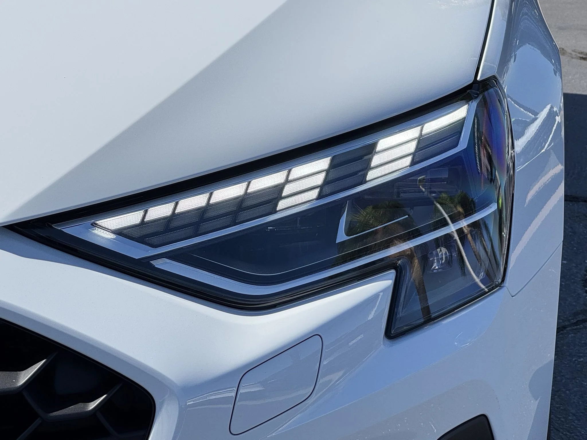 Used 2026 Glacier White Metallic Audi Premium Plus image 4