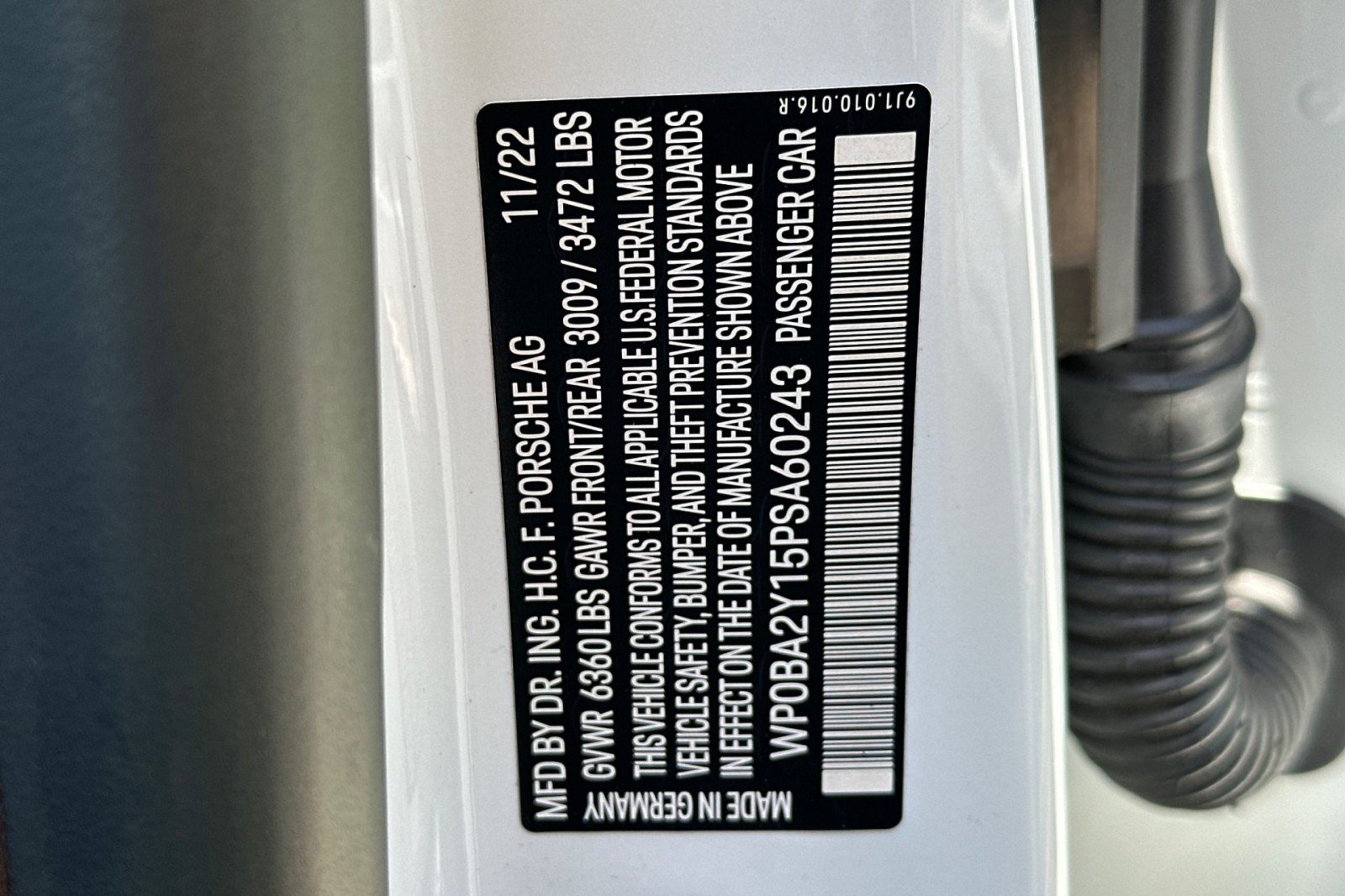 Certified Used 2023 Carrara White Metallic Porsche 4 image 29