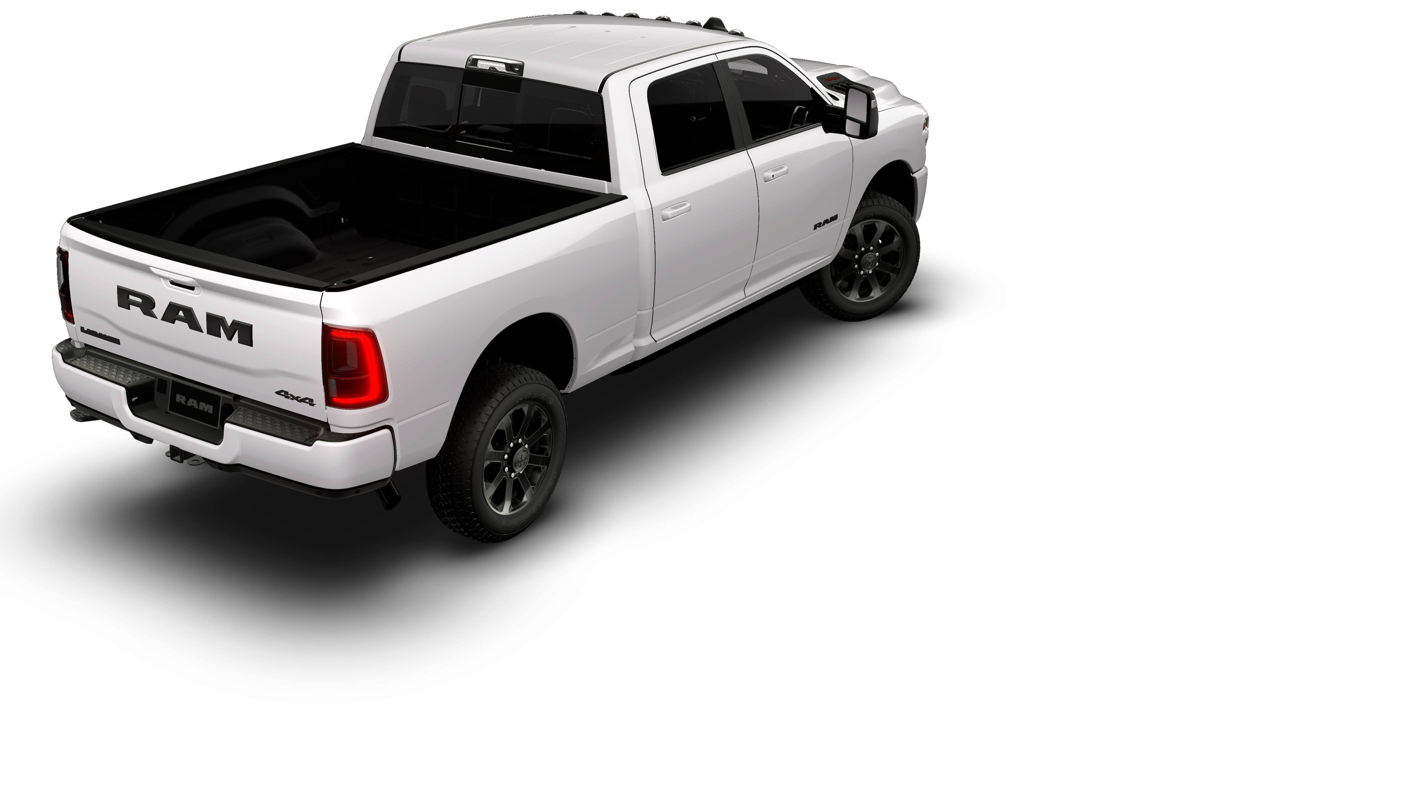 New 2026 Bright White Clear-Coat Exterior Paint RAM LARAMIE image 2