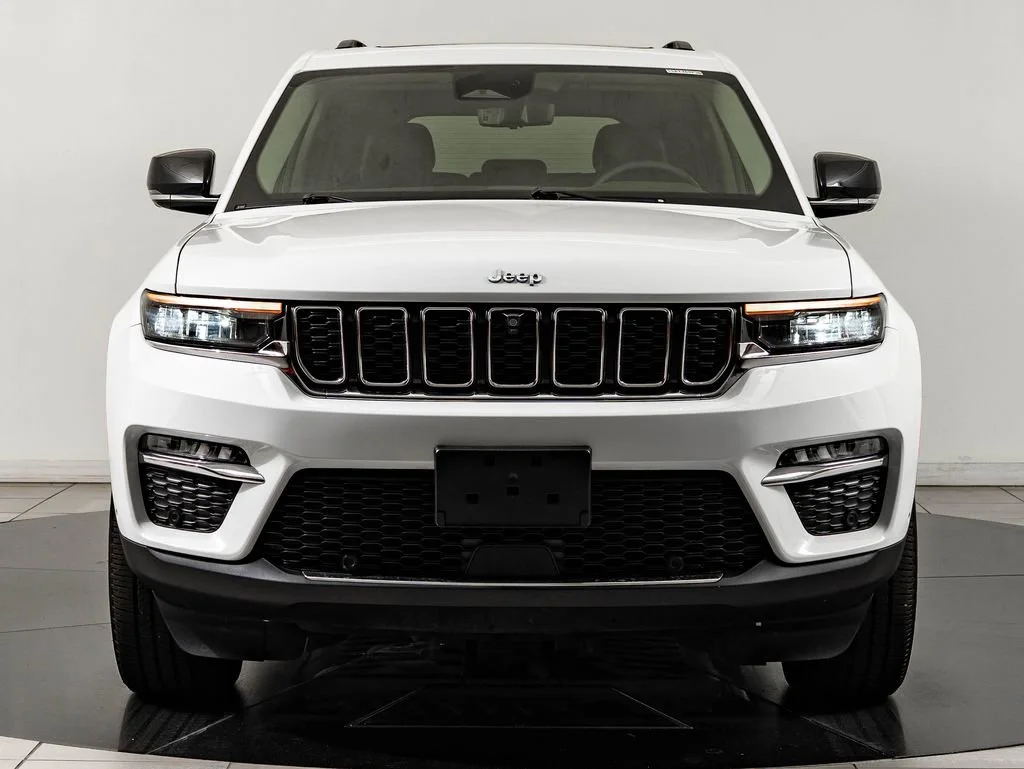 Used 2022 Bright White Clearcoat Jeep 4xe image 2