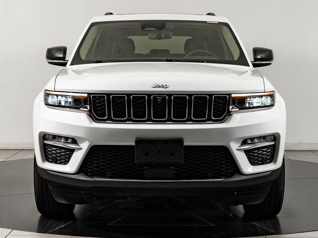 Used 2022 Bright White Clearcoat Jeep 4xe image 2