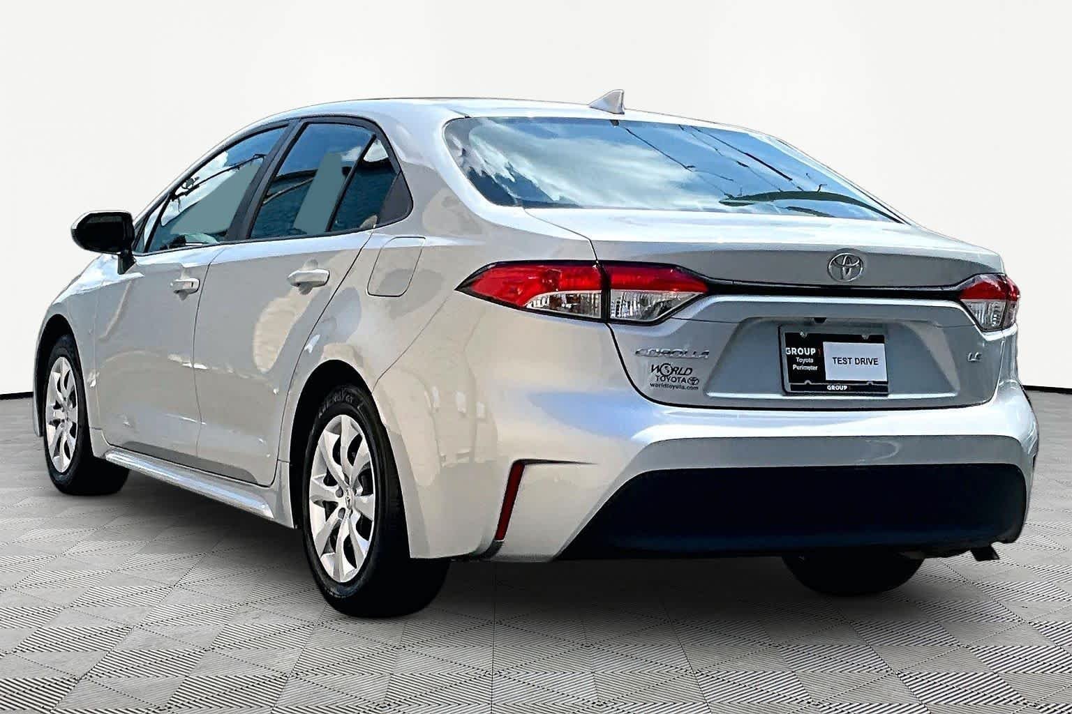 Used 2024 Classic Silver Metallic Toyota LE image 12