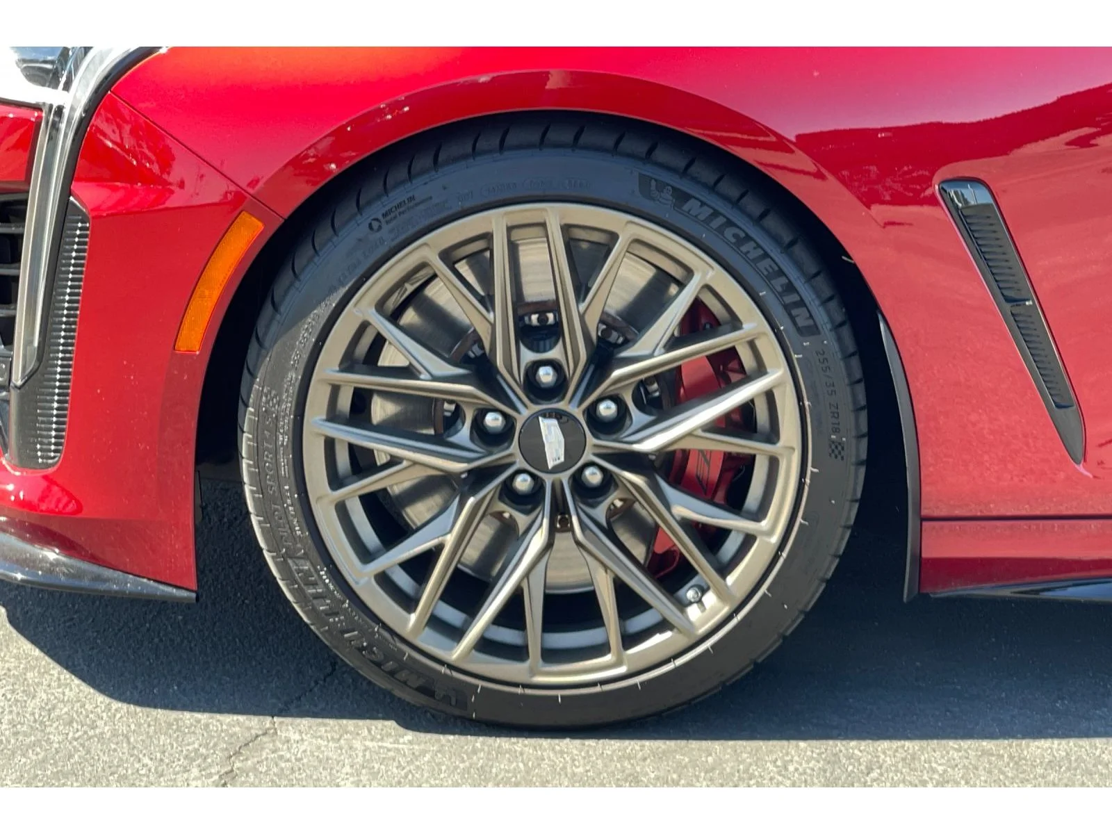 Used 2025 Radiant Red Tintcoat Cadillac Blackwing image 42