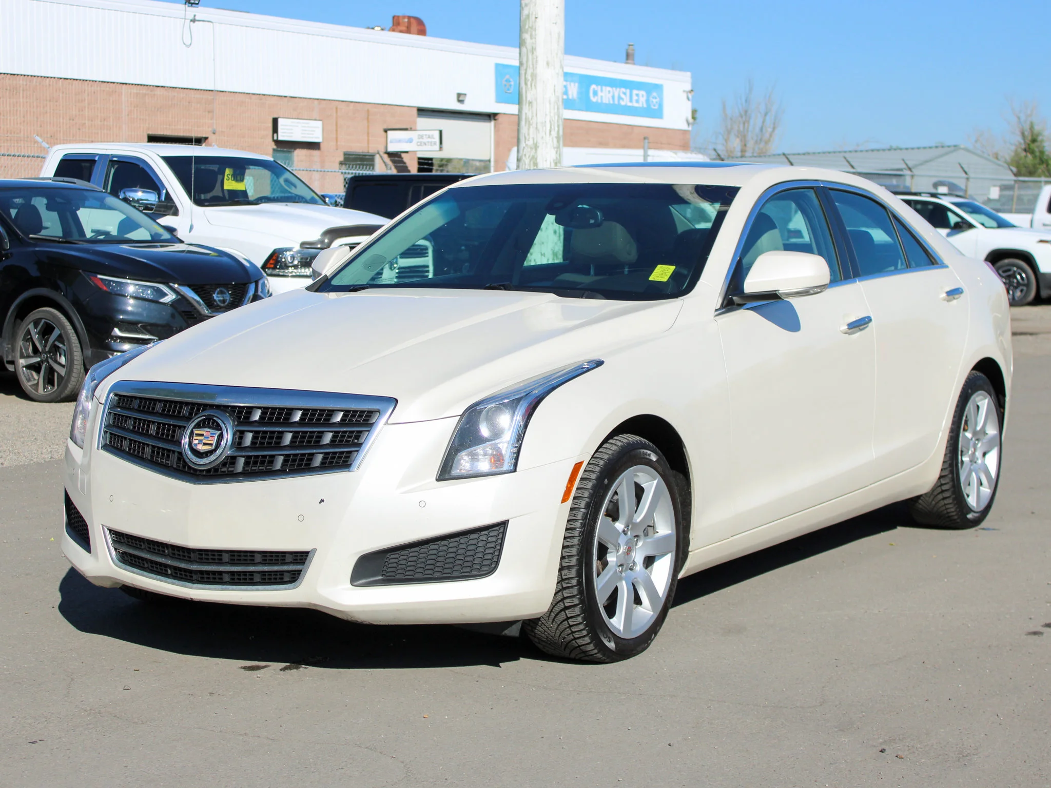 Used 2013 White Cadillac Luxury*No Accidents | Sunroof | BOSE | Heated Seats | Nav | Backup Camera | V6 | 321 HP image 10