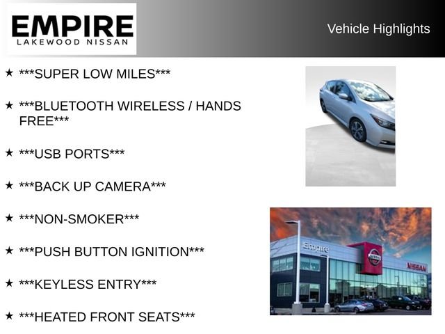 Used 2018 Nissan LEAF SV with VIN 1N4AZ1CP9JC315703 for sale in Lakewood, CO