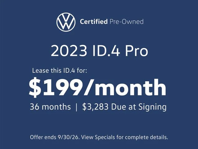 Certified Pre-Owned 2023 Volkswagen ID.4 Pro RWD
