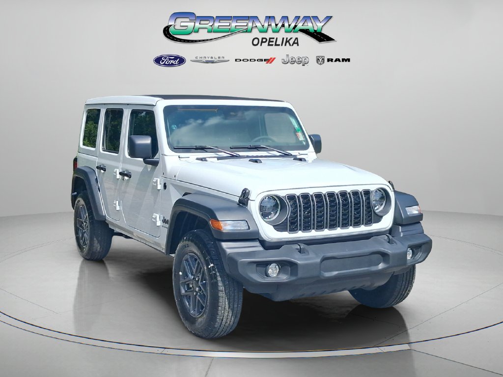 New 2025 White Jeep Sport S image 1