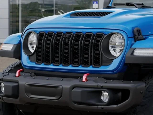 New 2026 Hydro Blue Pearl-Coat Exterior Paint Jeep Rubicon X image 37