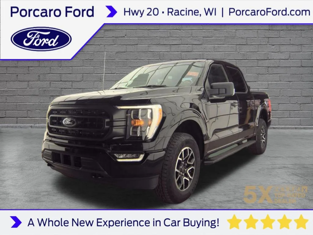 Used 2023 Black Metallic Ford XLT image 1