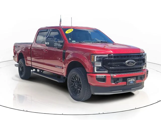 Used 2022 Red Ford Lariat image 3
