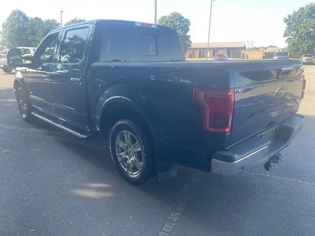 Used 2015 Blue Ford Lariat image 3