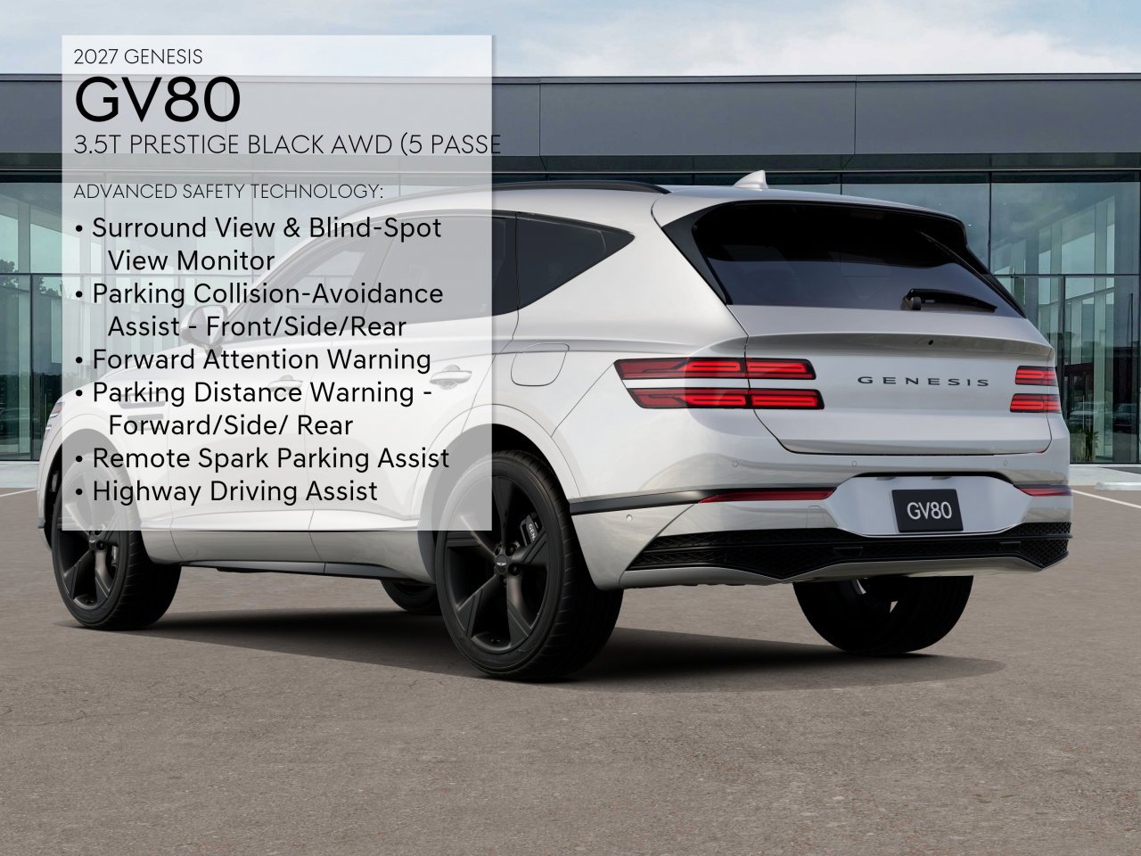 New 2027  Genesis 3.5T PRESTIGE BLACK image 7