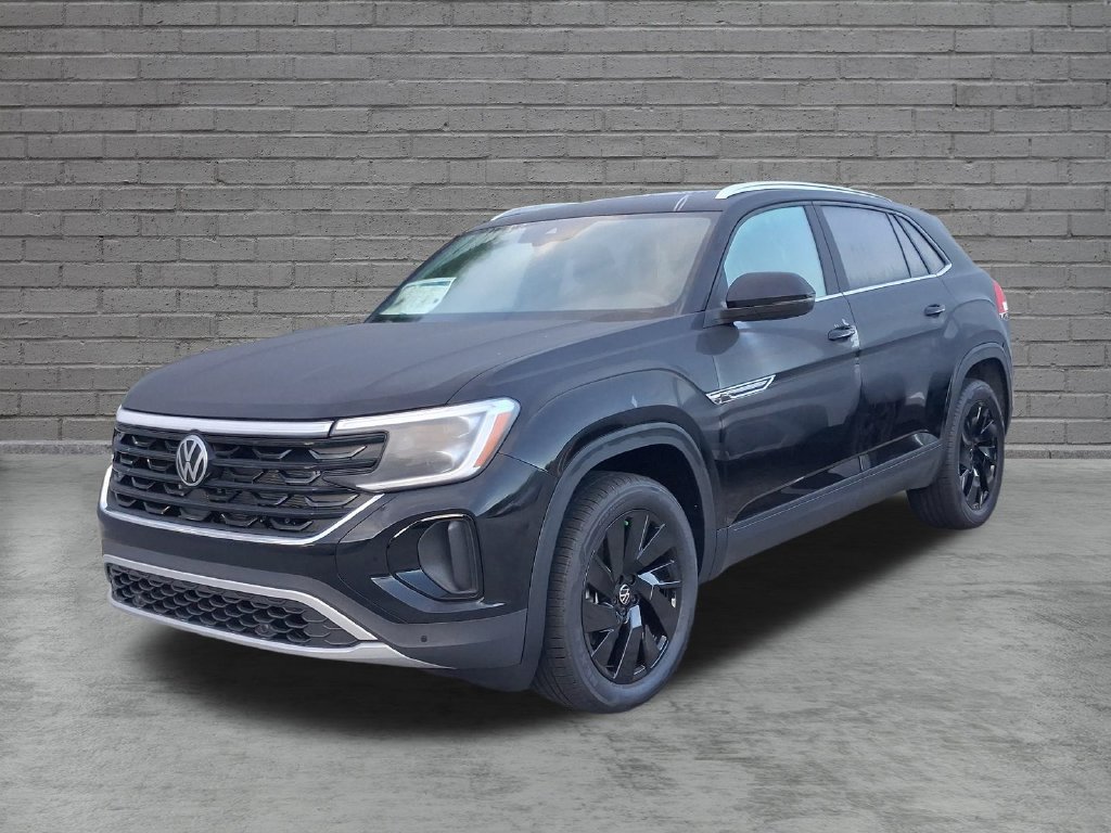 New 2026 Black Volkswagen SE w/Technology image 3