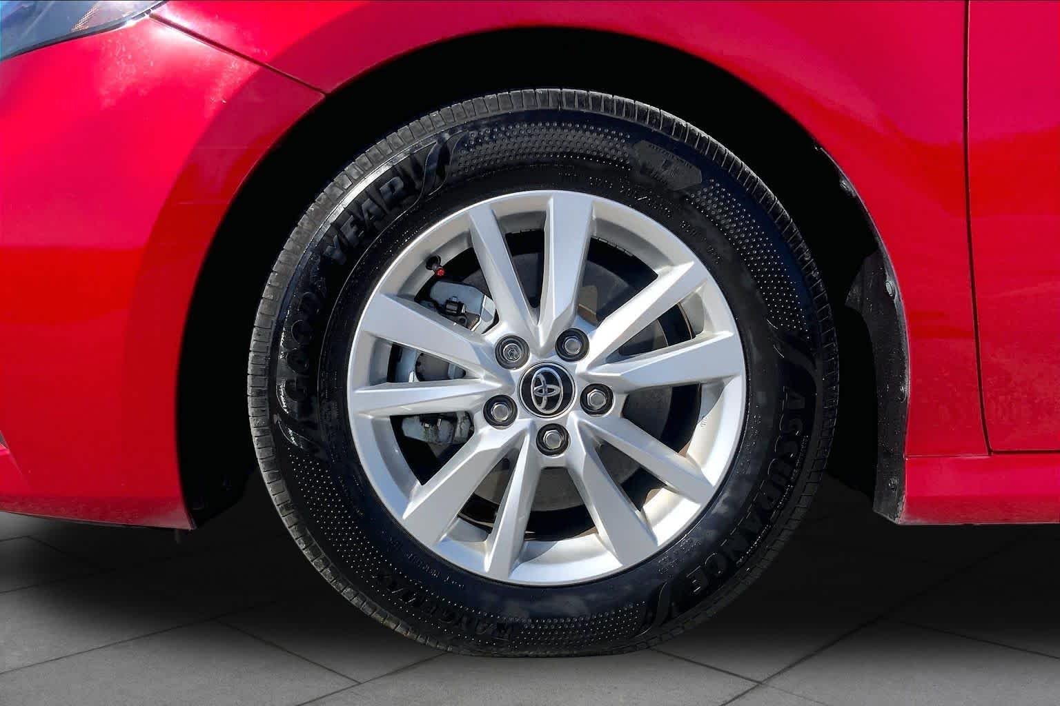 Used 2025 Supersonic Red Toyota LE image 11