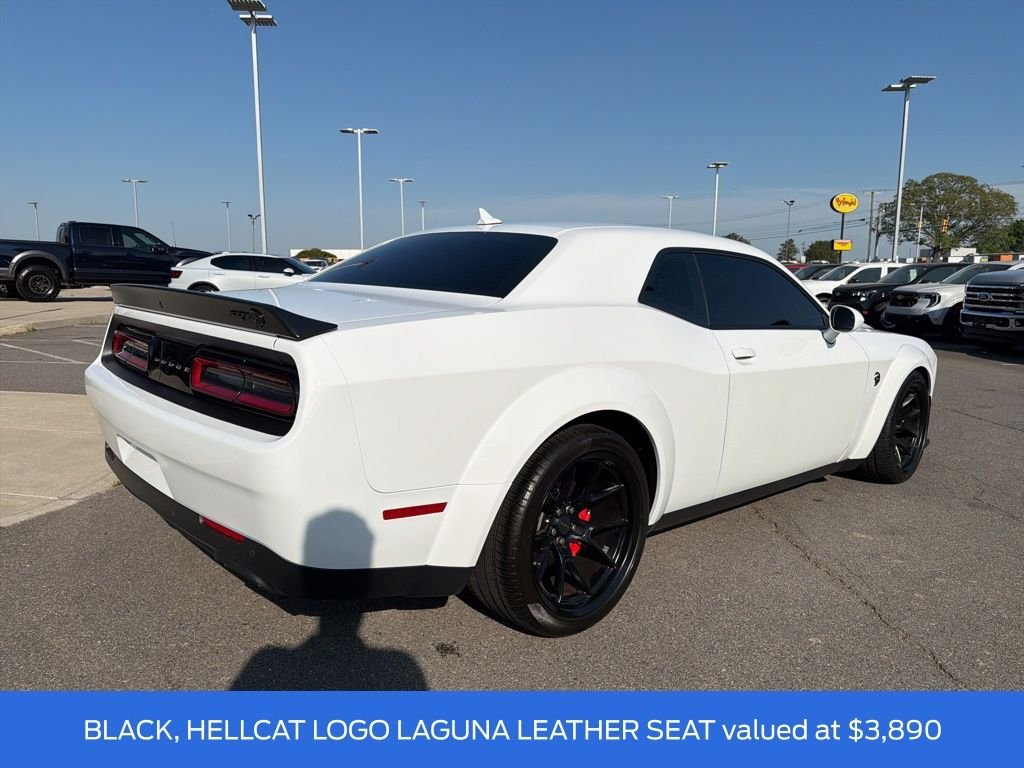 Used 2023 White Knuckle Clearcoat Dodge SRT Hellcat Widebody Jailbreak image 4