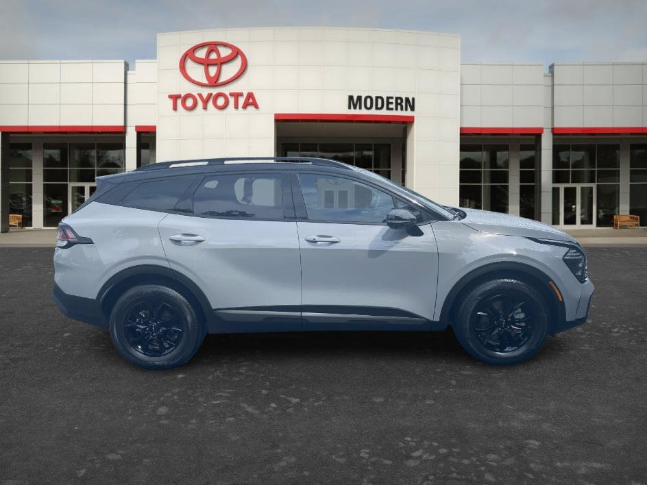 Used 2024 Wolf Gray/Ebony Black Roof Kia X-Pro Prestige image 4