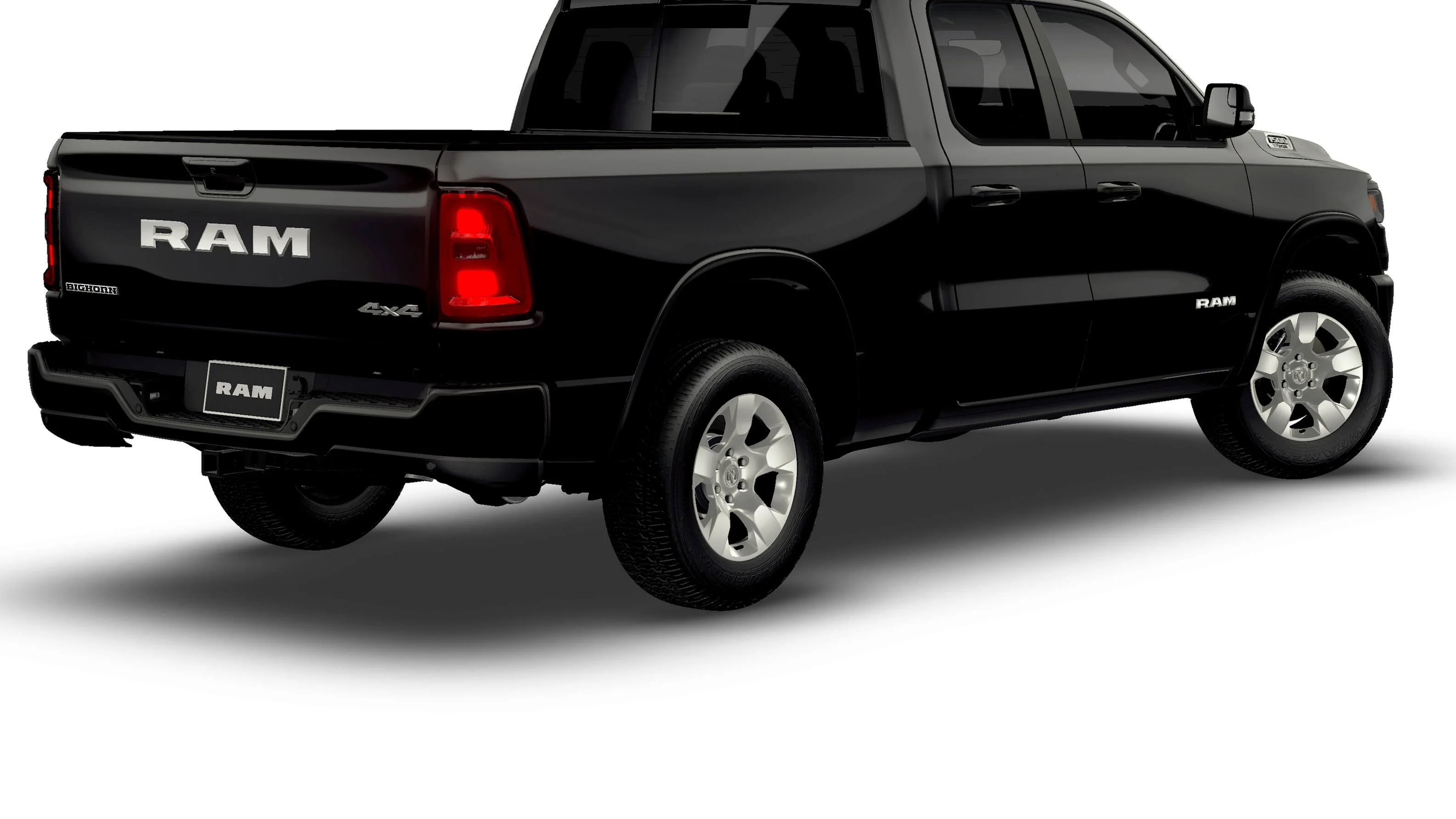 New 2026 Diamond Black Crystal Pearl-Coat Exterior Paint RAM BIG HORN image 2