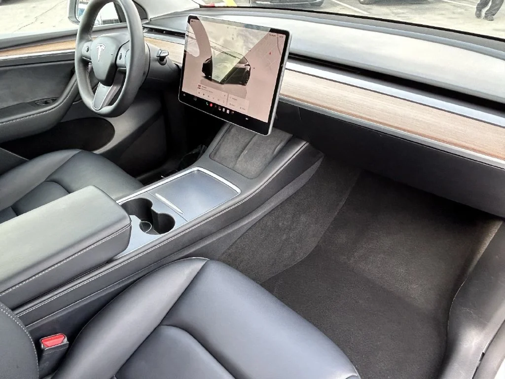 Used 2024 Pearl White Multi-Coat Tesla Long Range image 8