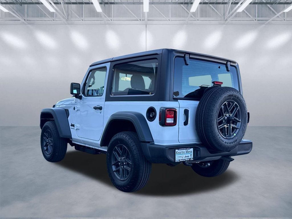 New 2026 Bright White Clearcoat Jeep Sport image 3