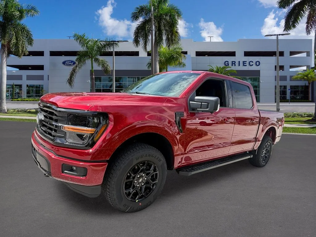 New 2026 Red Ford XLT image 3