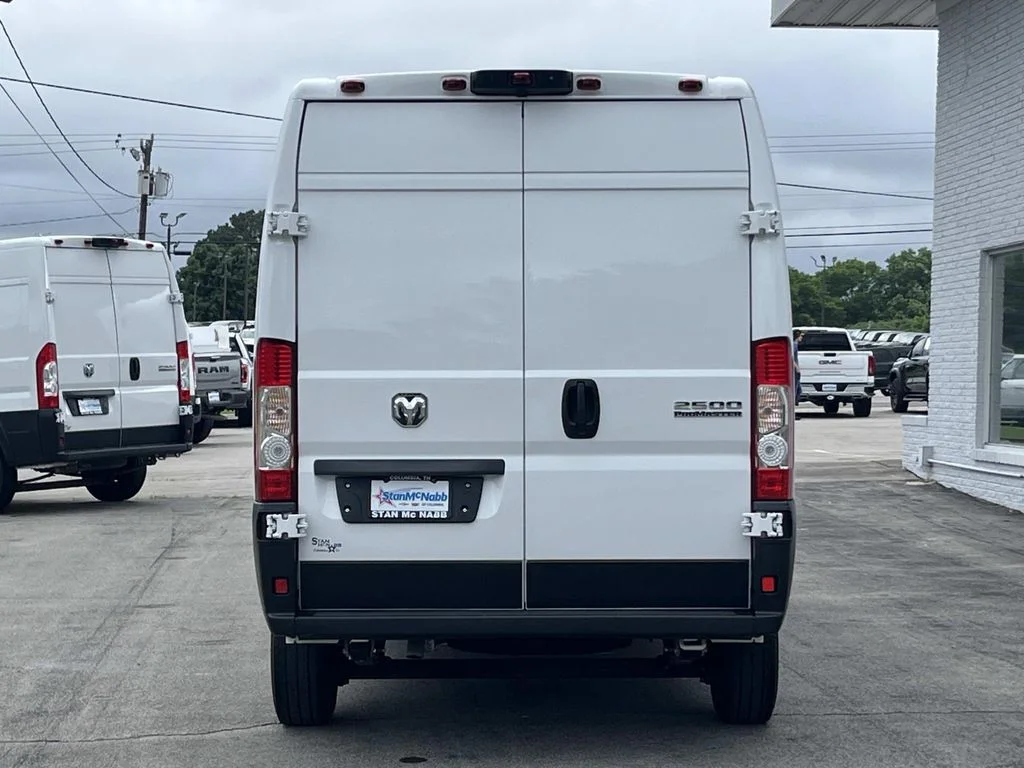 Used 2025 Bright White Clearcoat Ram Tradesman CARGO 159WB HIGH ROOF 3.6L image 7