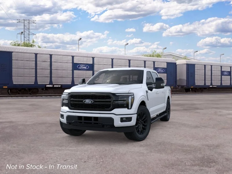 New 2026 Star White Metallic Tri-Coat Ford Lariat® image 2