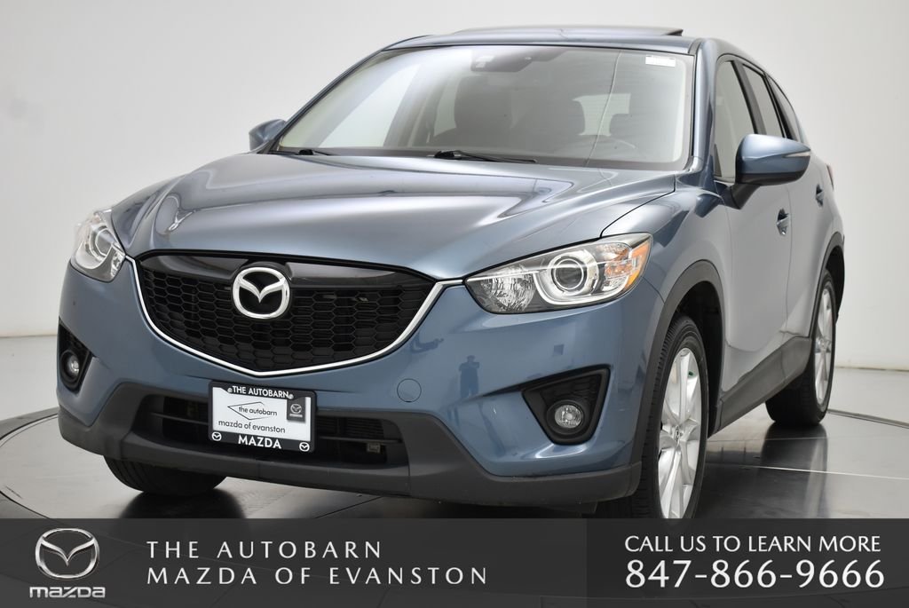 Used 2015 Blue Reflex Mica Mazda Grand Touring image 14