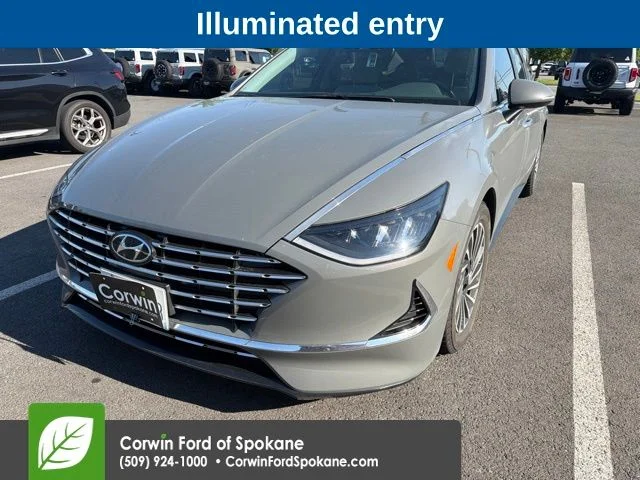 Used 2020 Hampton Gray Hyundai SEL image 8