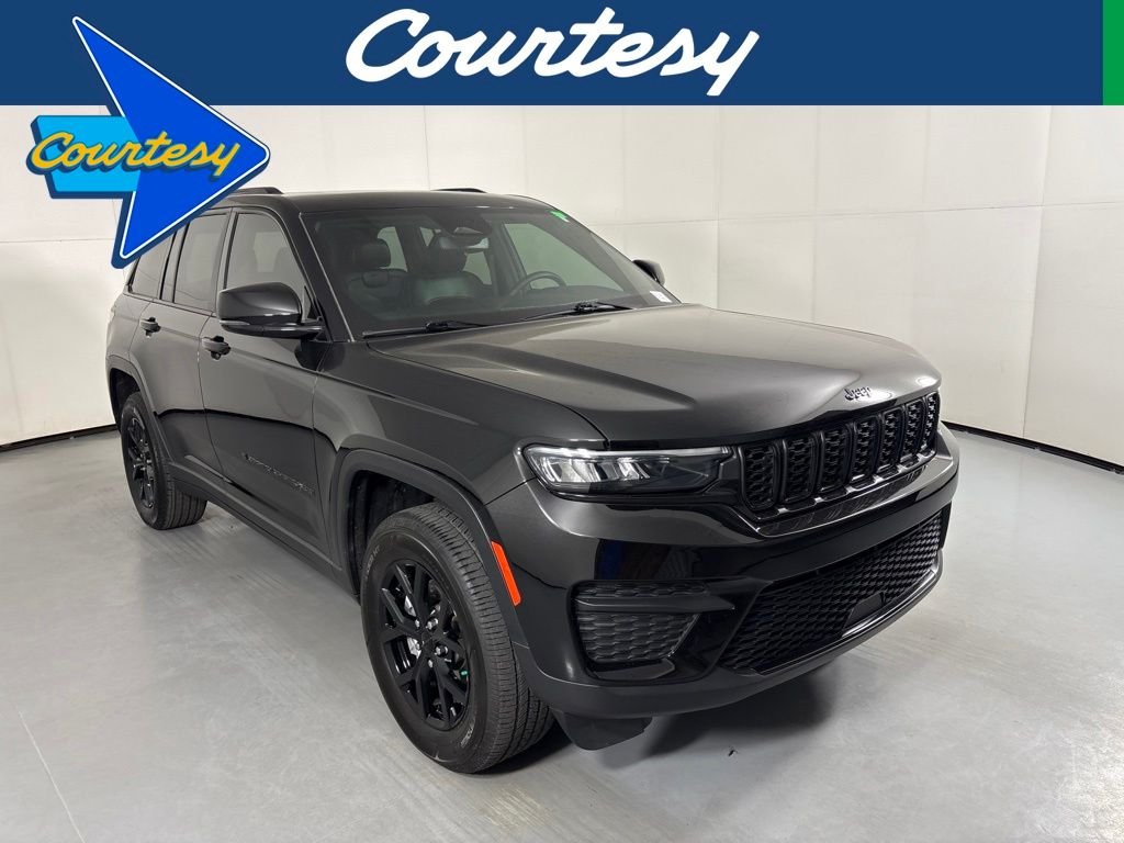 Black 2024 Jeep Grand Cherokee SUV / Crossover Four-Wheel Drive 