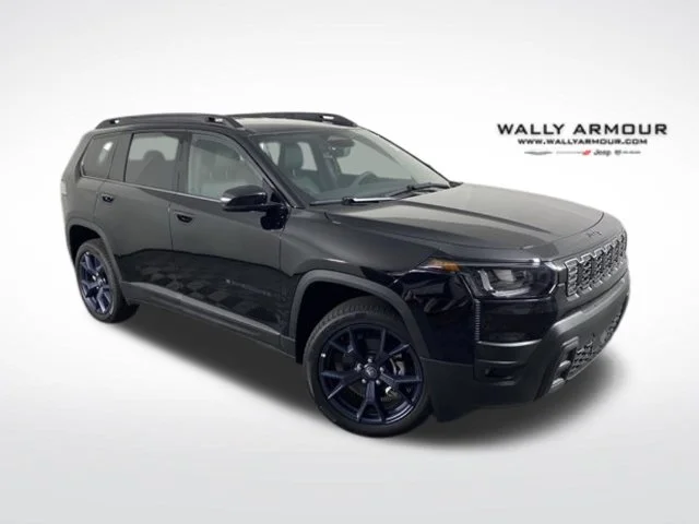 New 2026 Diamond Black Crystal Pearl-Coat Exterior Paint Jeep Limited image 1