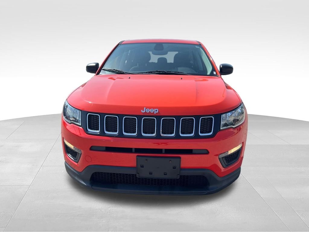 Used 2018 Orange Jeep Sport image 8