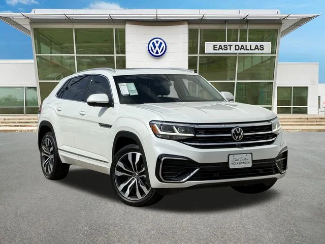 Certified Used 2022 White Volkswagen 3.6L V6 SEL Premium R-Line image 1