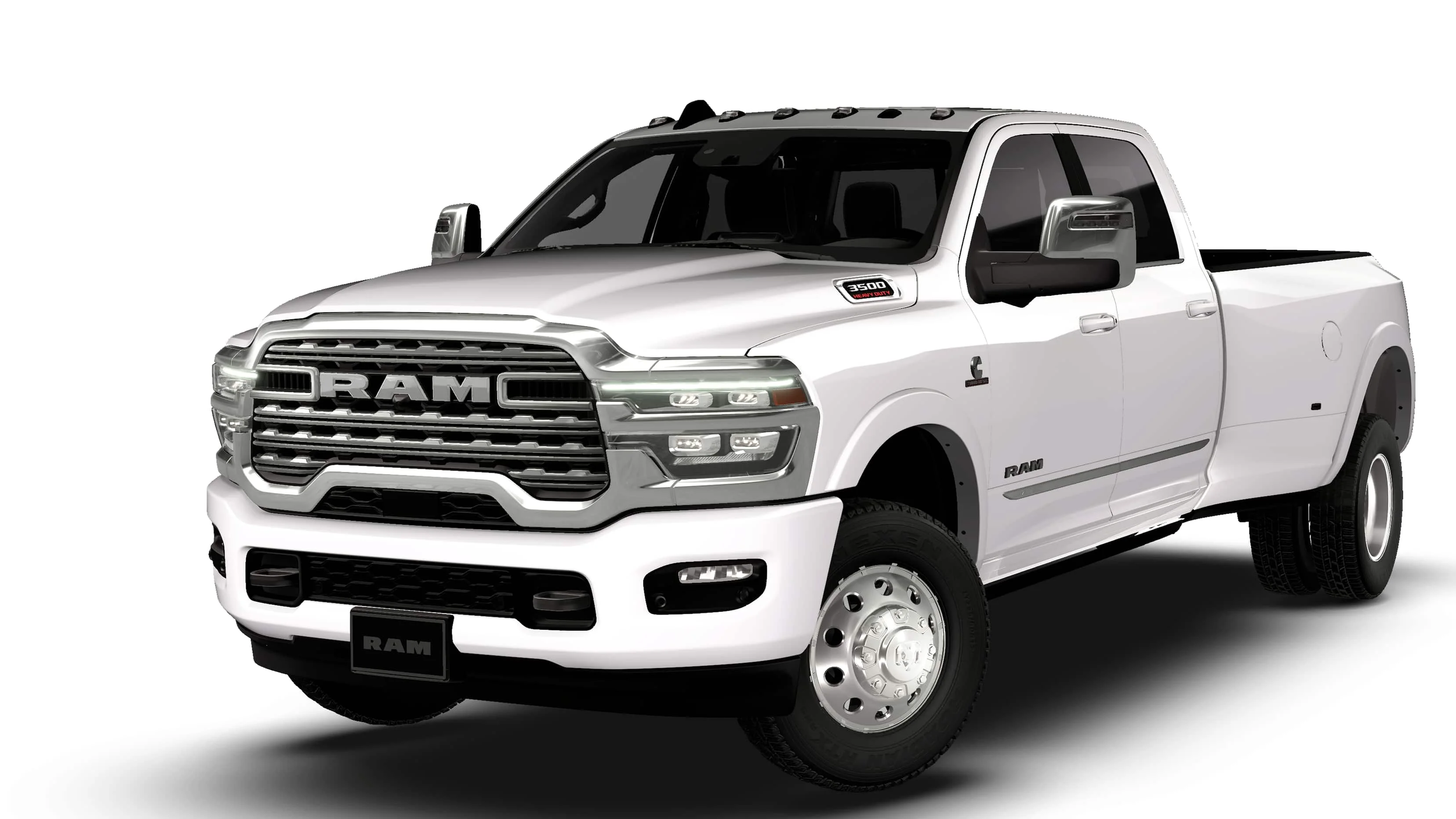 New 2026 Bright White Clear-Coat Exterior Paint RAM Limited image 13